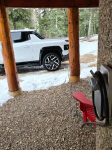 Guest using EV Charger