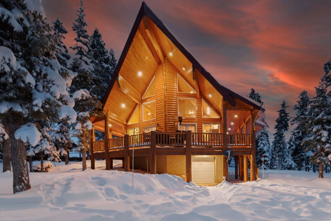 Winter in Duck Creek Village